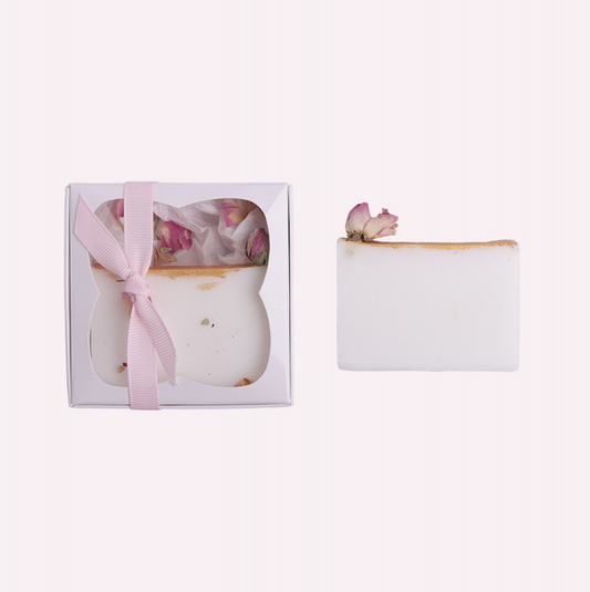 Soap Bar with Flowers